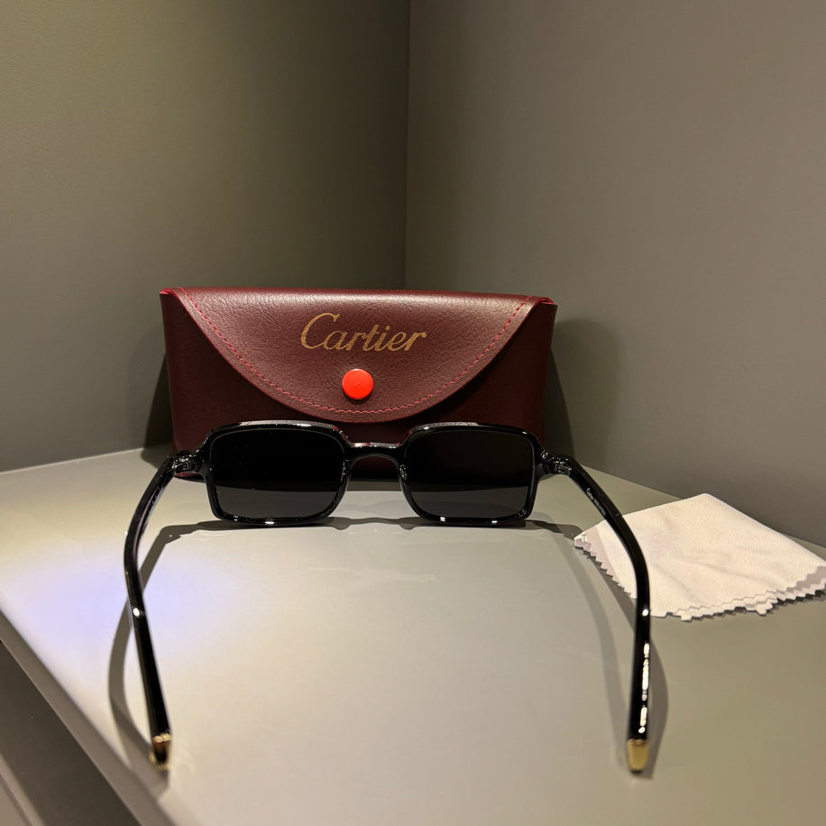 Cartier Unisex Gözlük ( Siyah Cam)