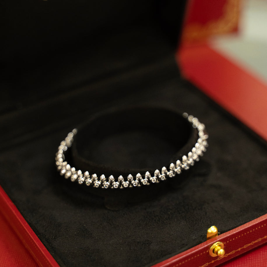 Cartier Clash ( Silver Full Taşlı )