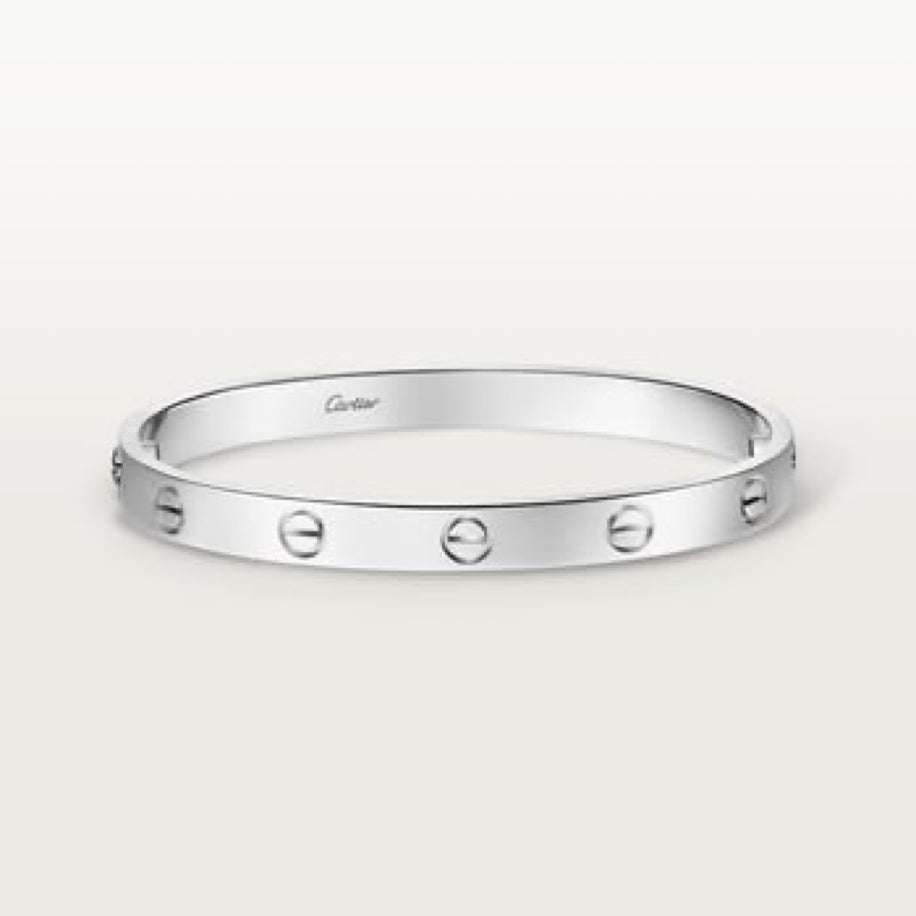 Cartier Unisex Bileklik ( Silver Taşsız )