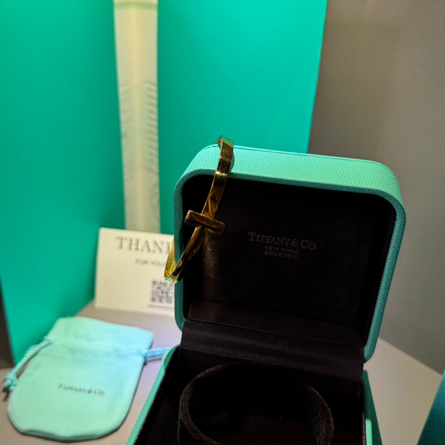 Tiffany T Rose Gold Bileklik