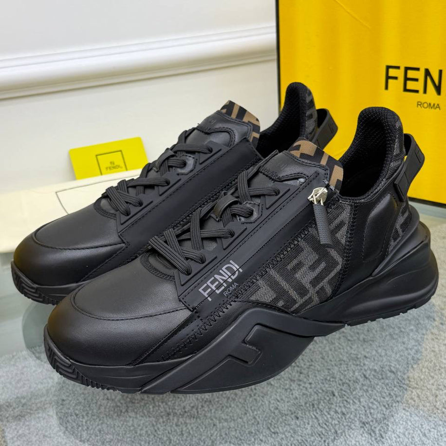 Fendi Flow Sneakers Black Black