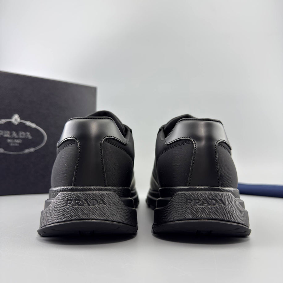 Prada Prax Leather Sneakers