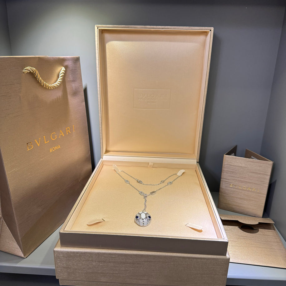 Bvlgari Serpenti Gold Taşlı Kolye