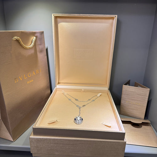 Bvlgari Serpenti Gold Taşlı Kolye
