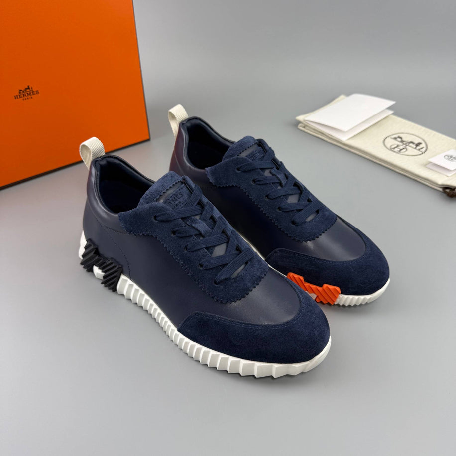 Hermes Bouncing Leather Sneakers