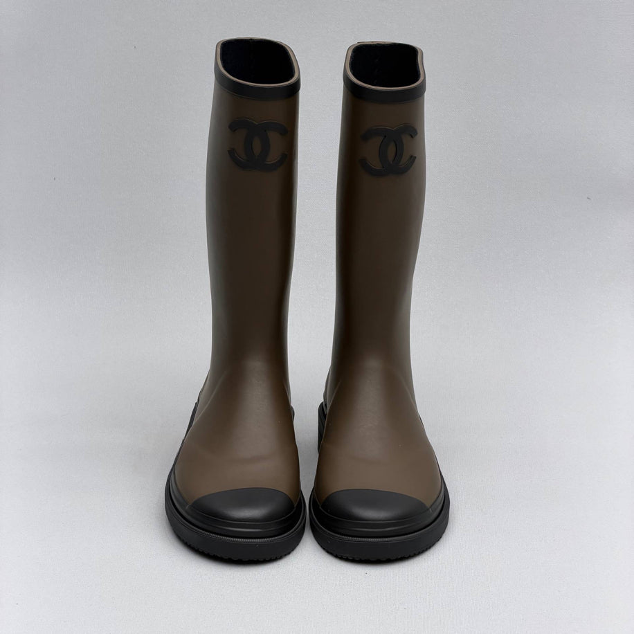 Chanel Rain Boots   Boot