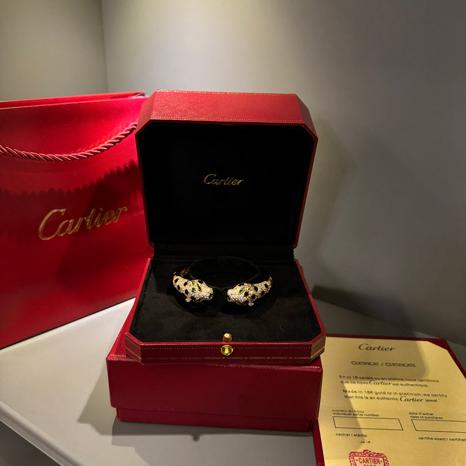 Cartier Panther (Gold) Taşlı Bilezik