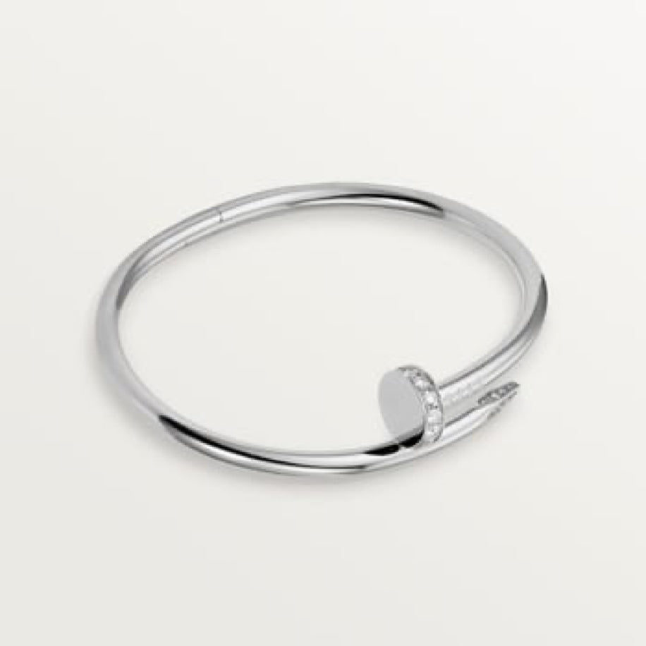 Cartier Unisex Bileklik ( Silver Taşlı )
