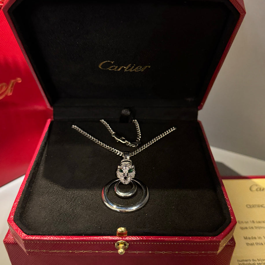 Cartier Panther Taşlı Kolye