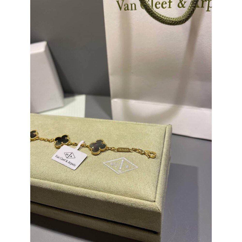 Van Cleef Unisex ( Antrasit Black Gold )