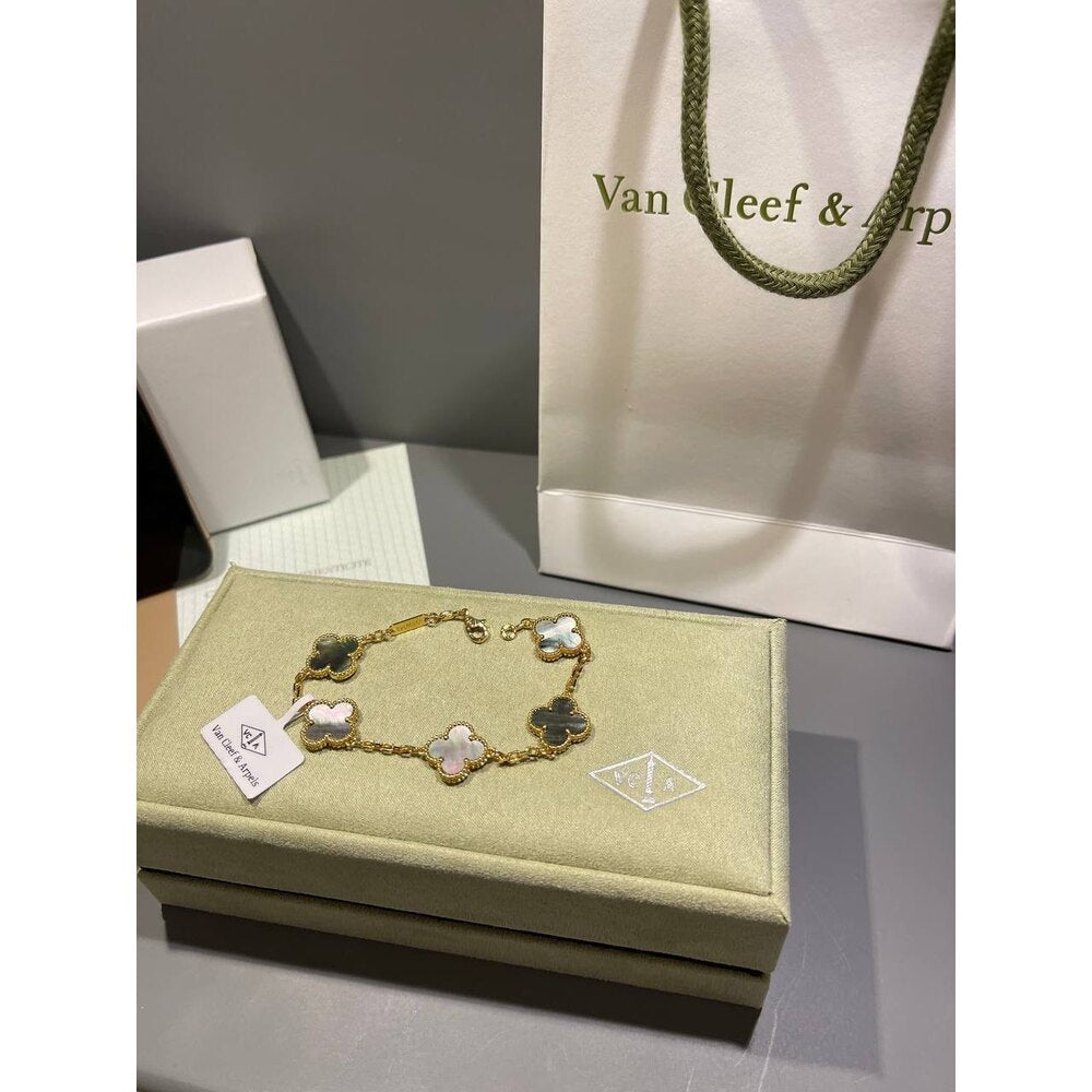 Van Cleef Unisex ( Antrasit Black Gold )