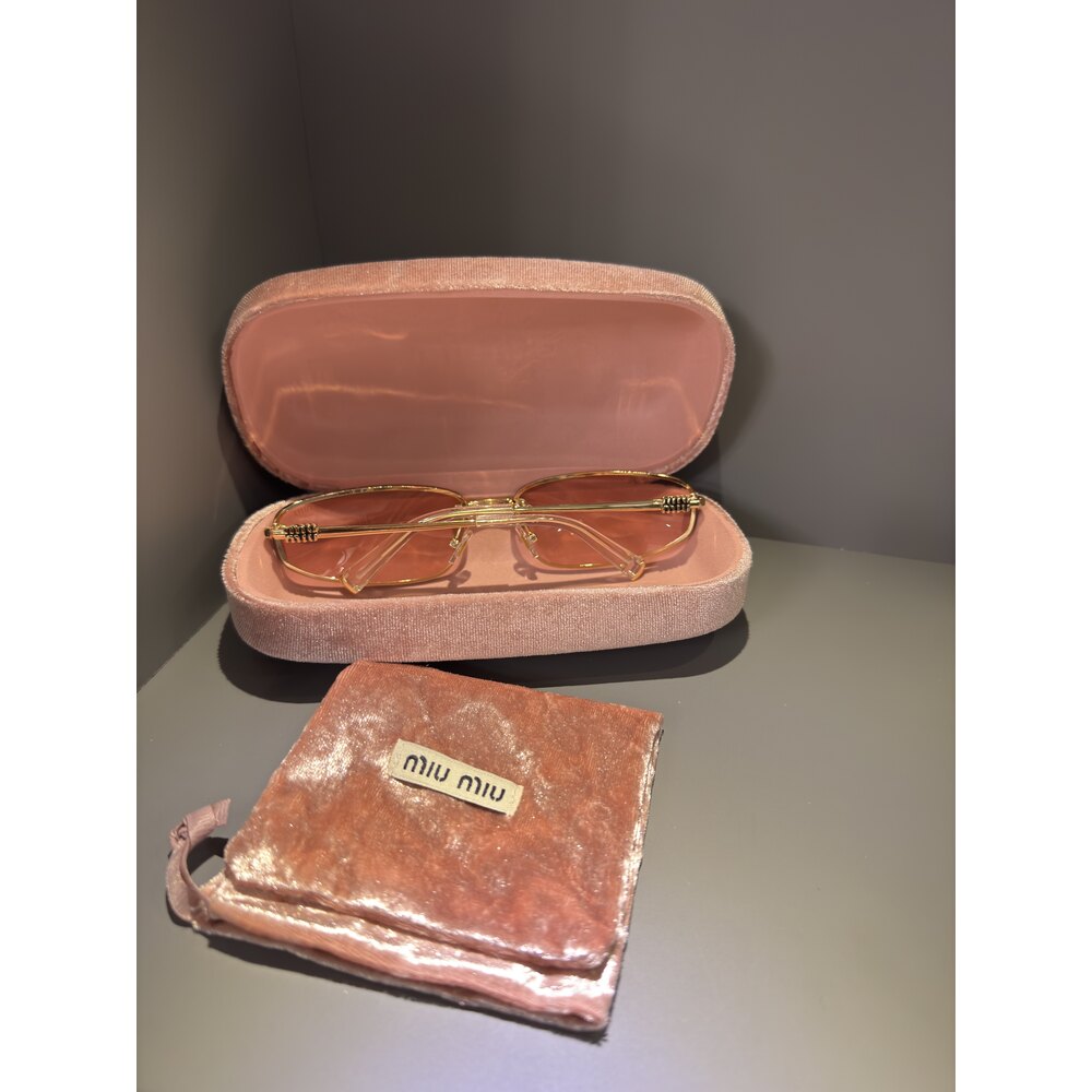 Miu Miu Gözlük Kadın ( Pembe Cam )