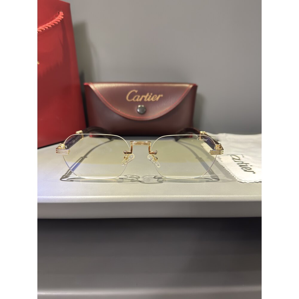 Cartier Gözlük Erkek ( Seffaf )