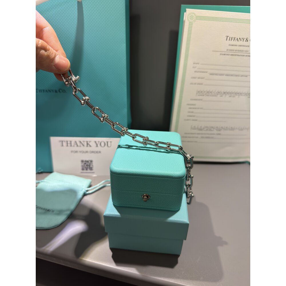 Tiffany Co Unisex Bileklik ( Silver )