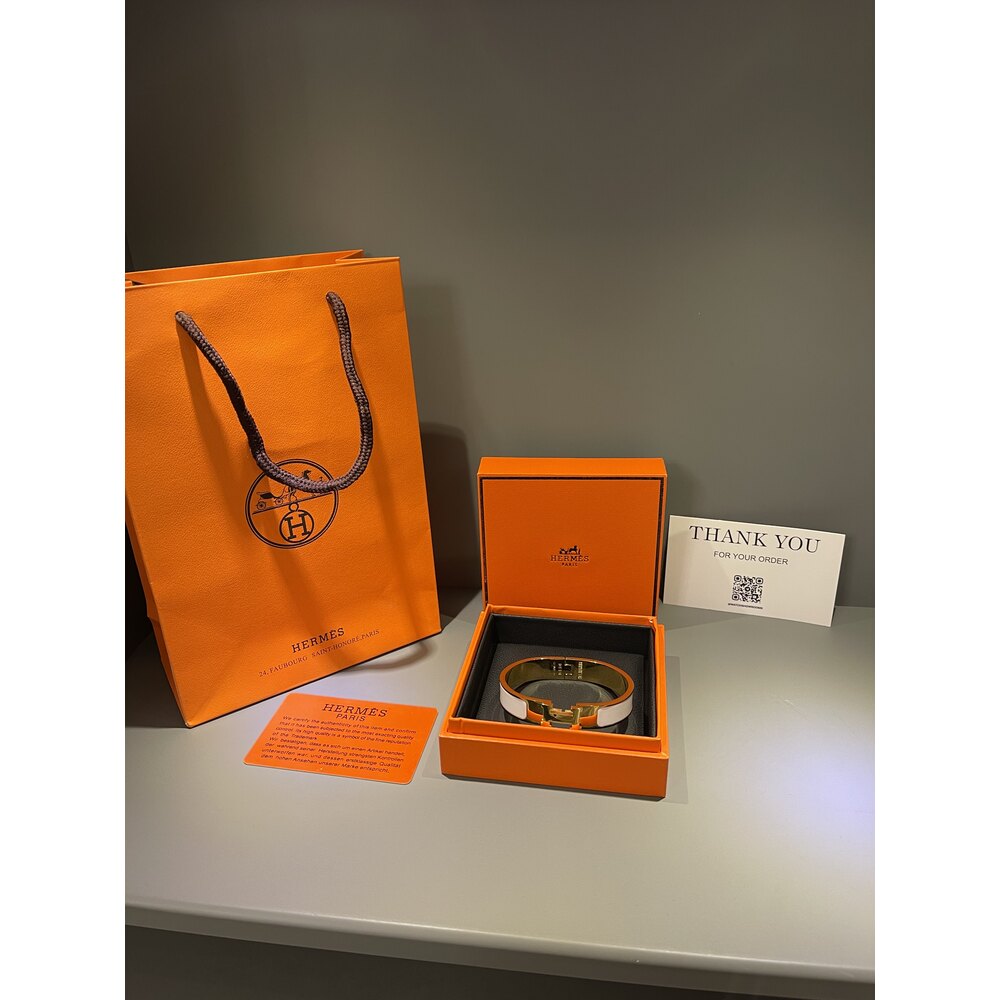 Hermes Unisex Bileklik ( Beyaz )