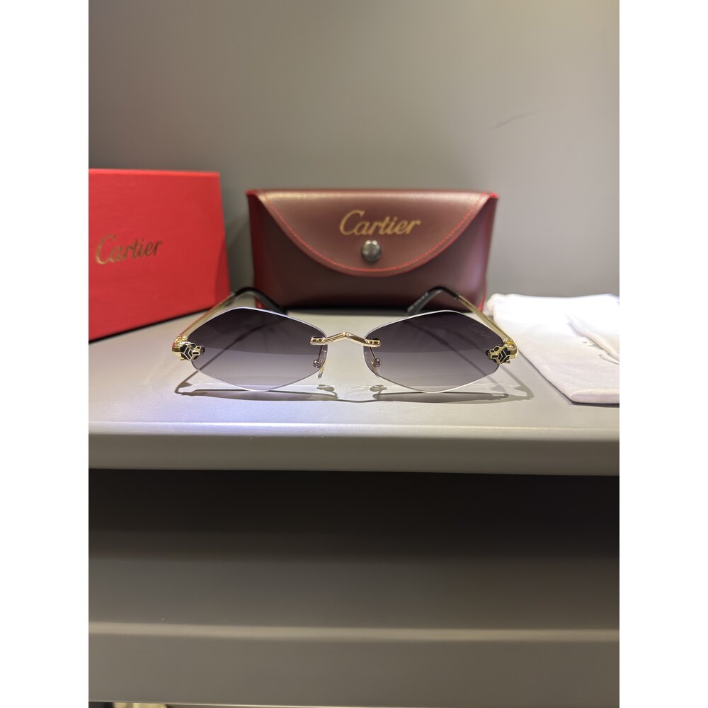 Cartier Gözlük Unisex ( Siyah Cam )