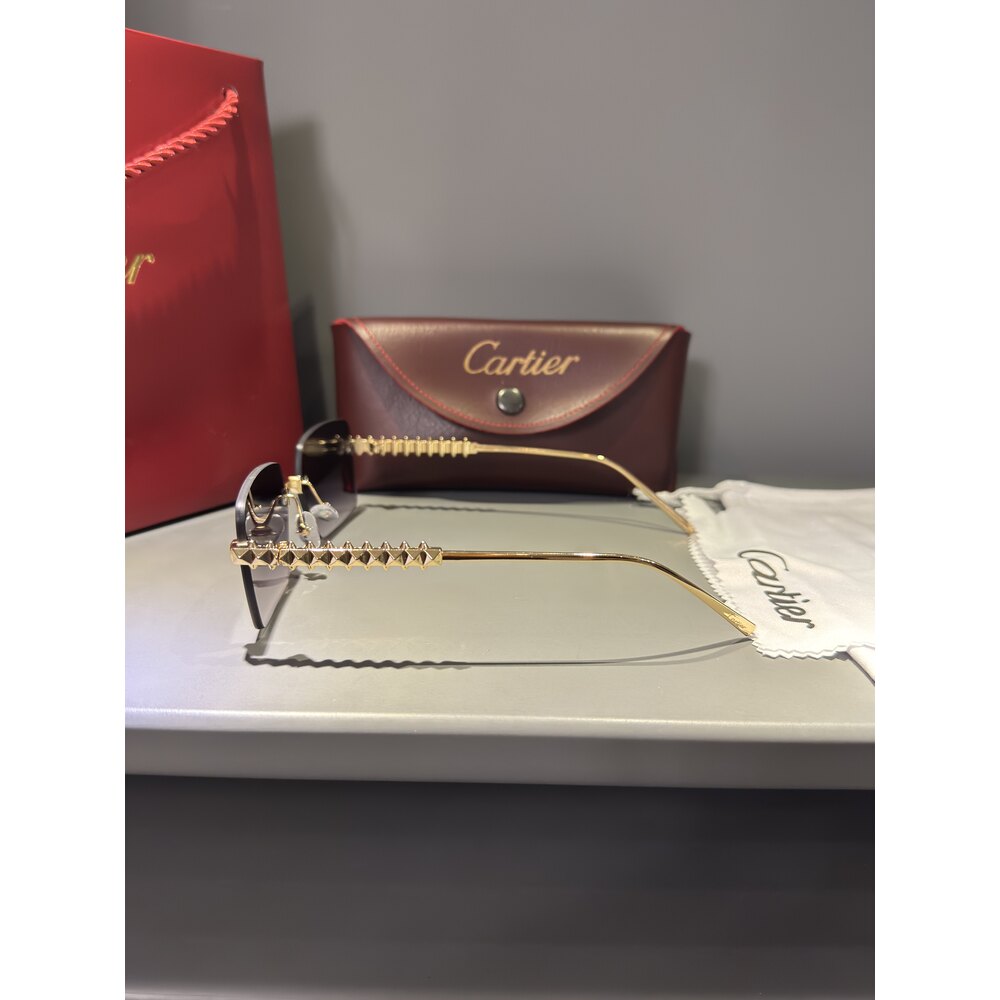 Cartier Gözlük Unisex ( Siyah Cam )