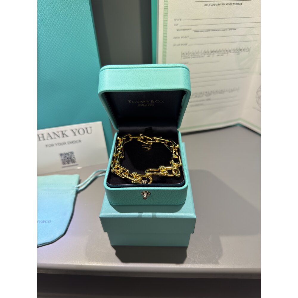 Tiffany Co Unisex Bileklik ( Gold )