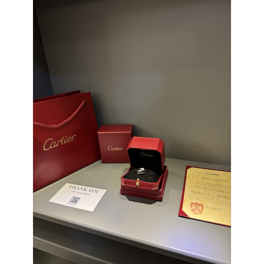Cartier Unisex Yüzük ( Silver )
