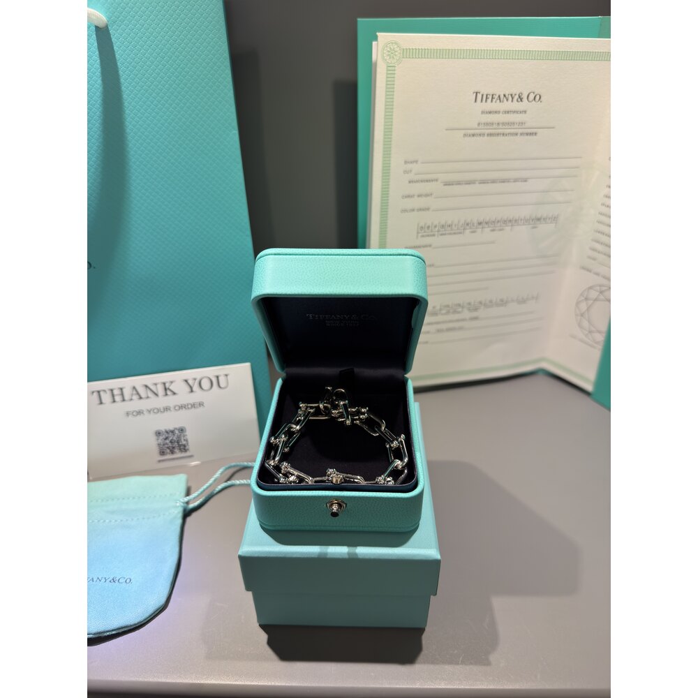 Tiffany Co Unisex Bileklik ( Silver )