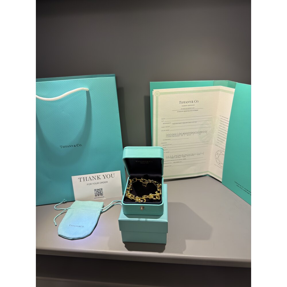Tiffany Co Unisex Bileklik ( Gold )