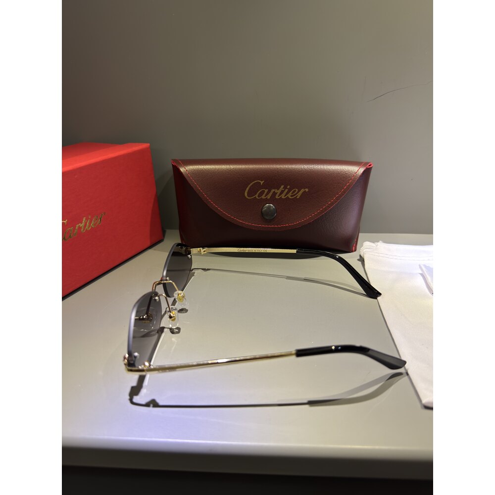 Cartier Gözlük Unisex ( Siyah Cam )