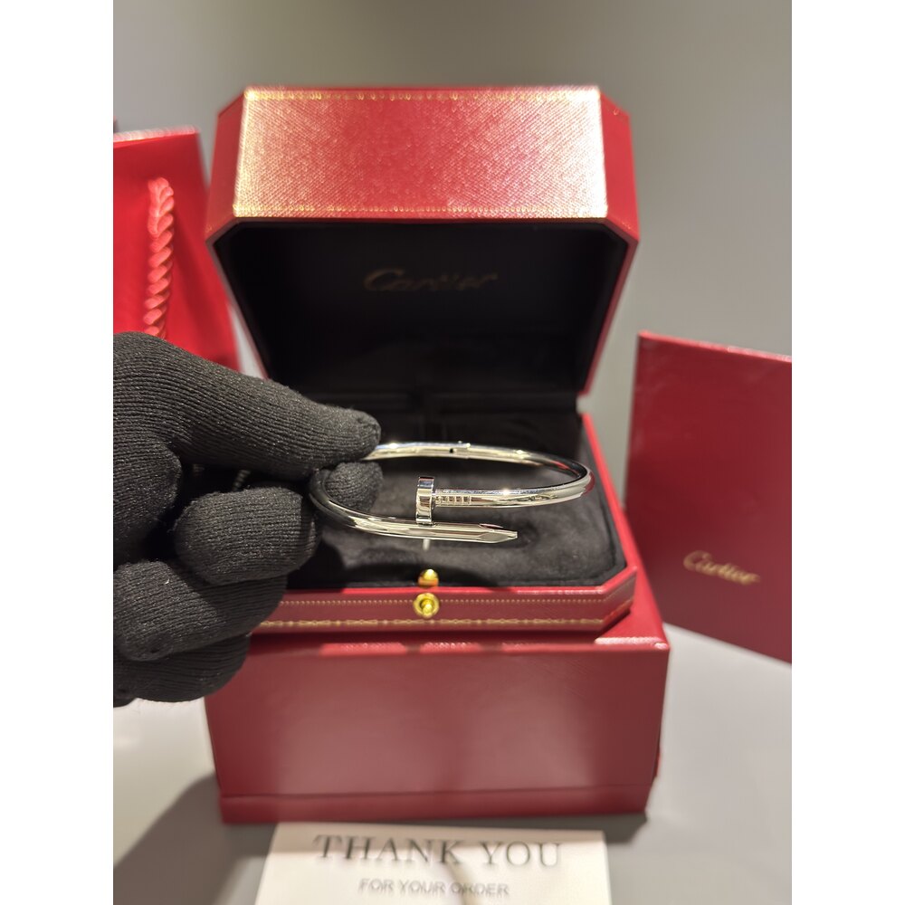 Cartier Unisex Bileklik ( Silver )