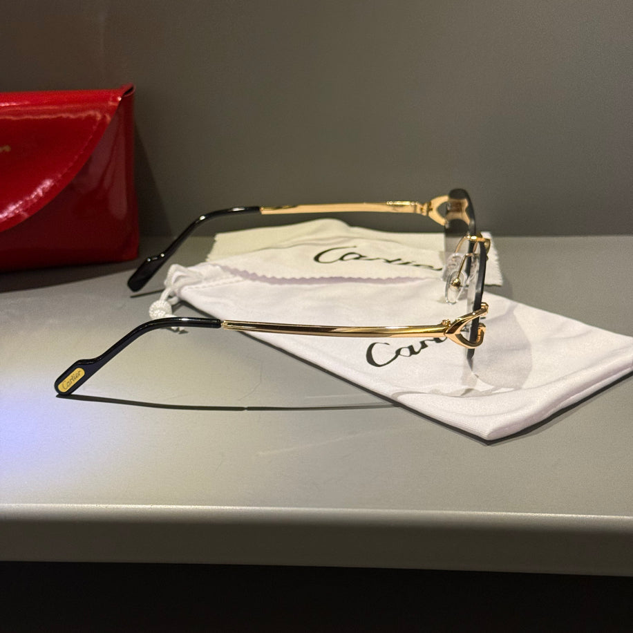 Cartier C Detaylı Unisex Güneş Gözlüğü