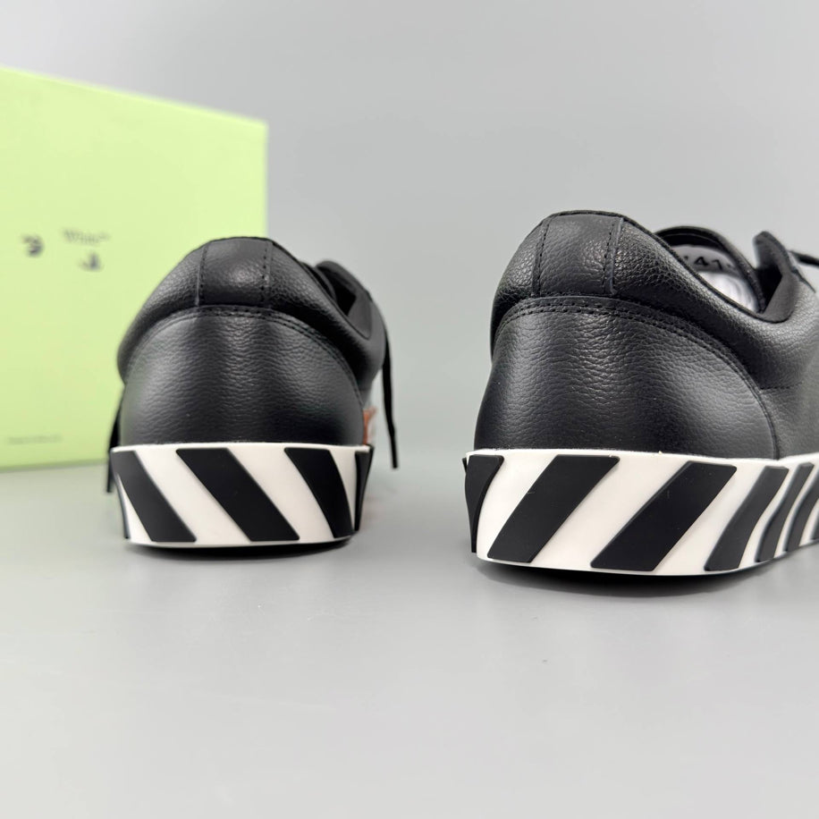 Off-Whıte Vulcanızed Leather Sneakers