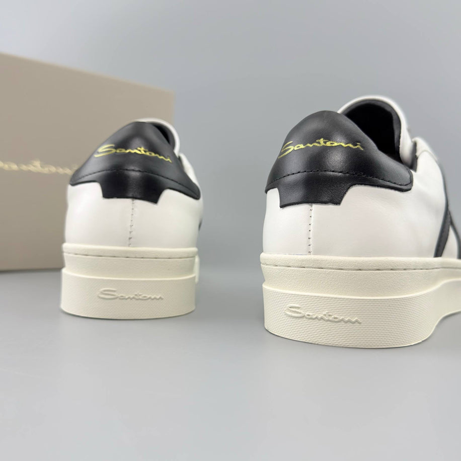 Santoni Classic Leather Sneaker
