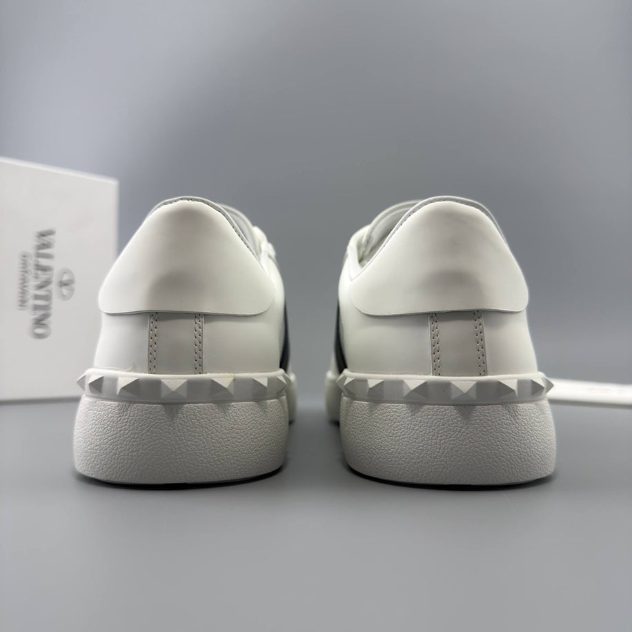 Valentino Open Leather Sneakers