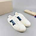 Santoni Classic Leather Sneaker