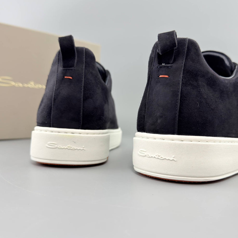 Santoni Classic Suede Sneaker
