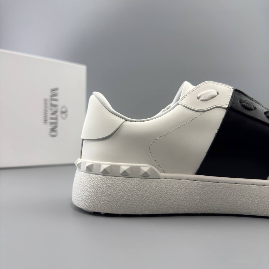 Valentino Open Leather Sneakers