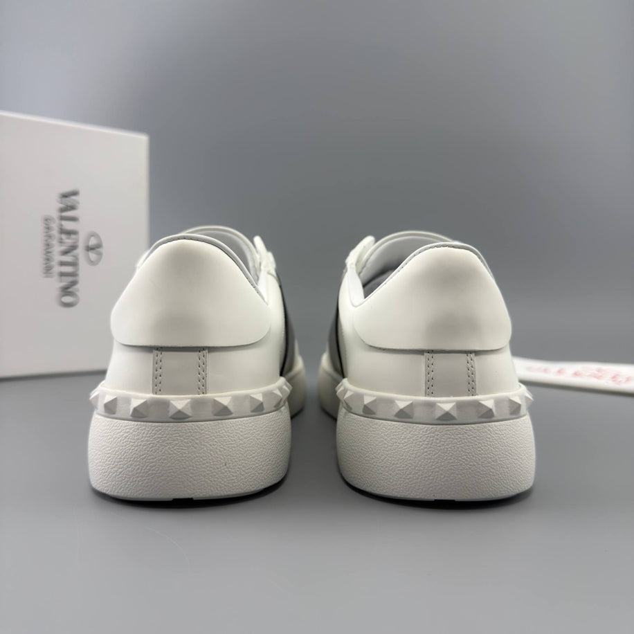 Valentino Open Leather Sneakers
