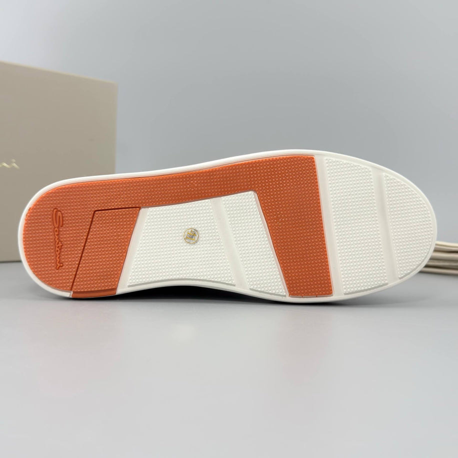 Santoni Classic Suede Sneaker
