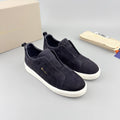 Santoni Classic Suede Sneaker