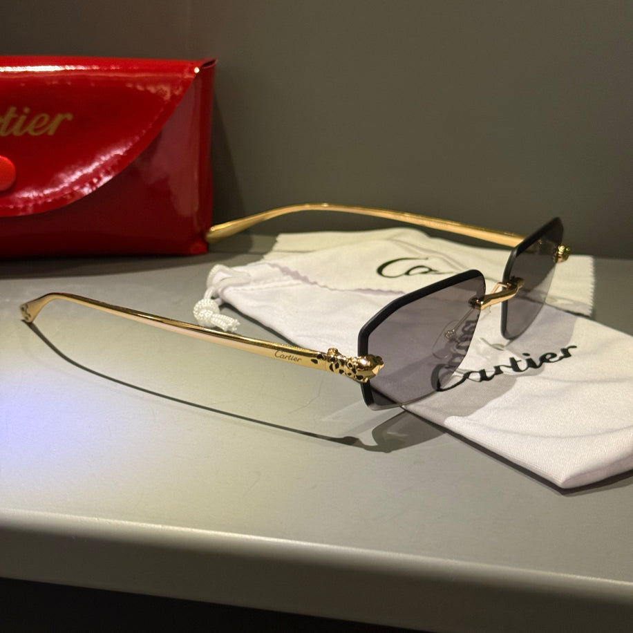 Cartier Panther’e  Unisex Güneş Gözlüğü