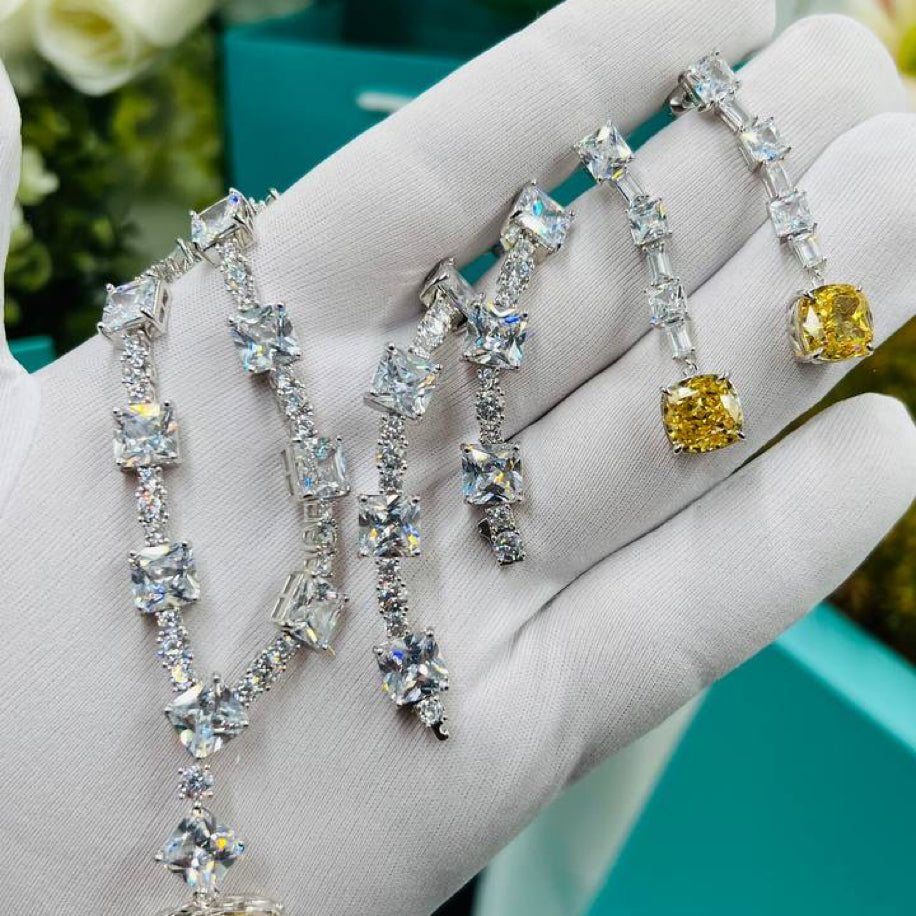 Tiffany Co Kolye Küpe Set