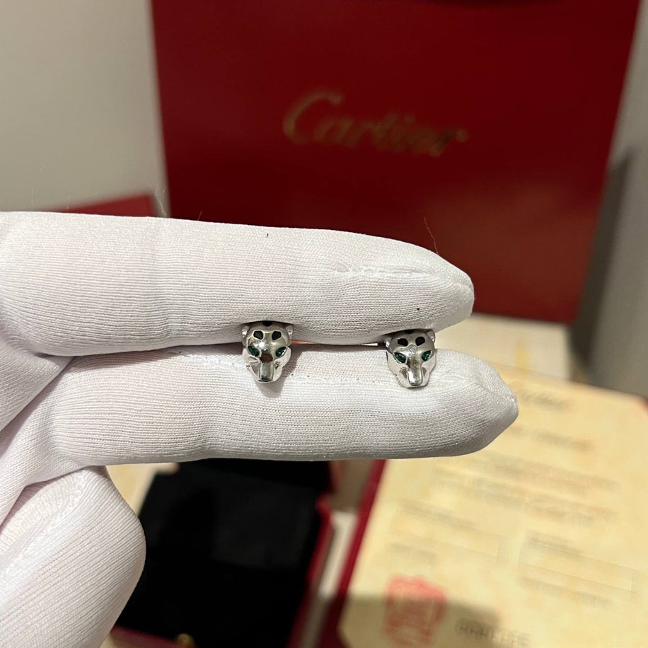 Cartier Panther Silver Küpe