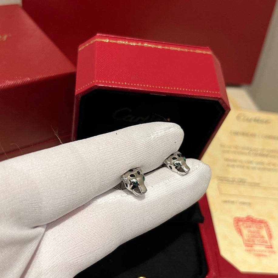 Cartier Panther Silver Küpe