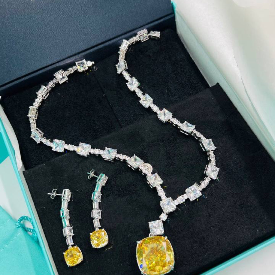 Tiffany Co Kolye Küpe Set