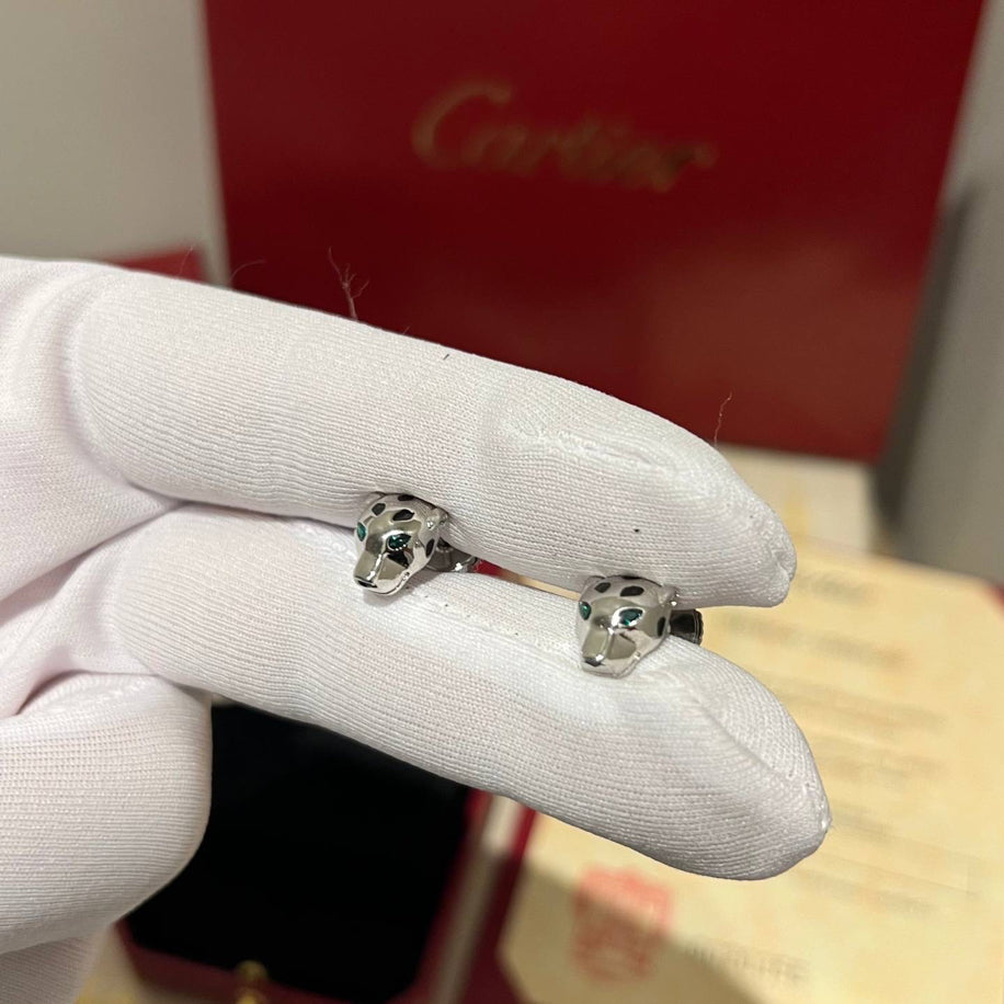 Cartier Panther Silver Küpe
