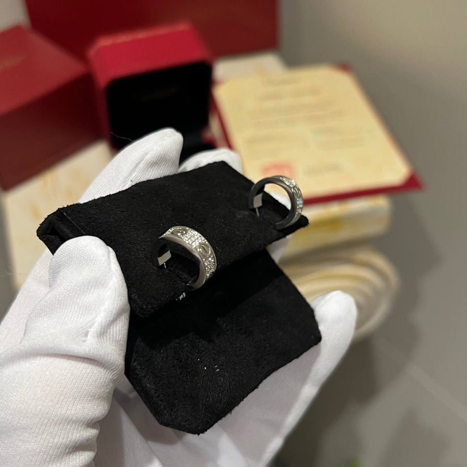 Cartier Küpe Taşlı