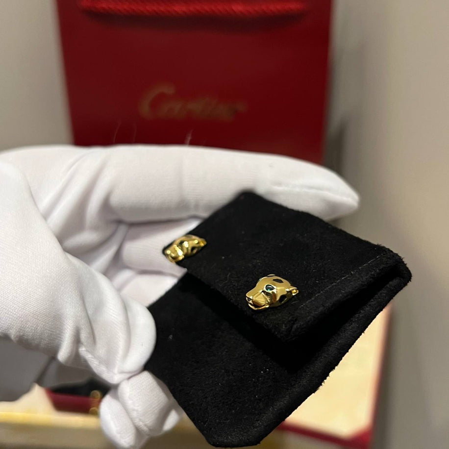 Cartier Panther Gold Küpe