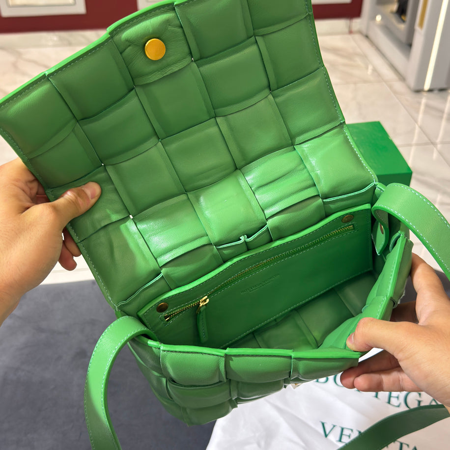 Bottega Veneta Premium Bag (Yeşil Büyük Boy)