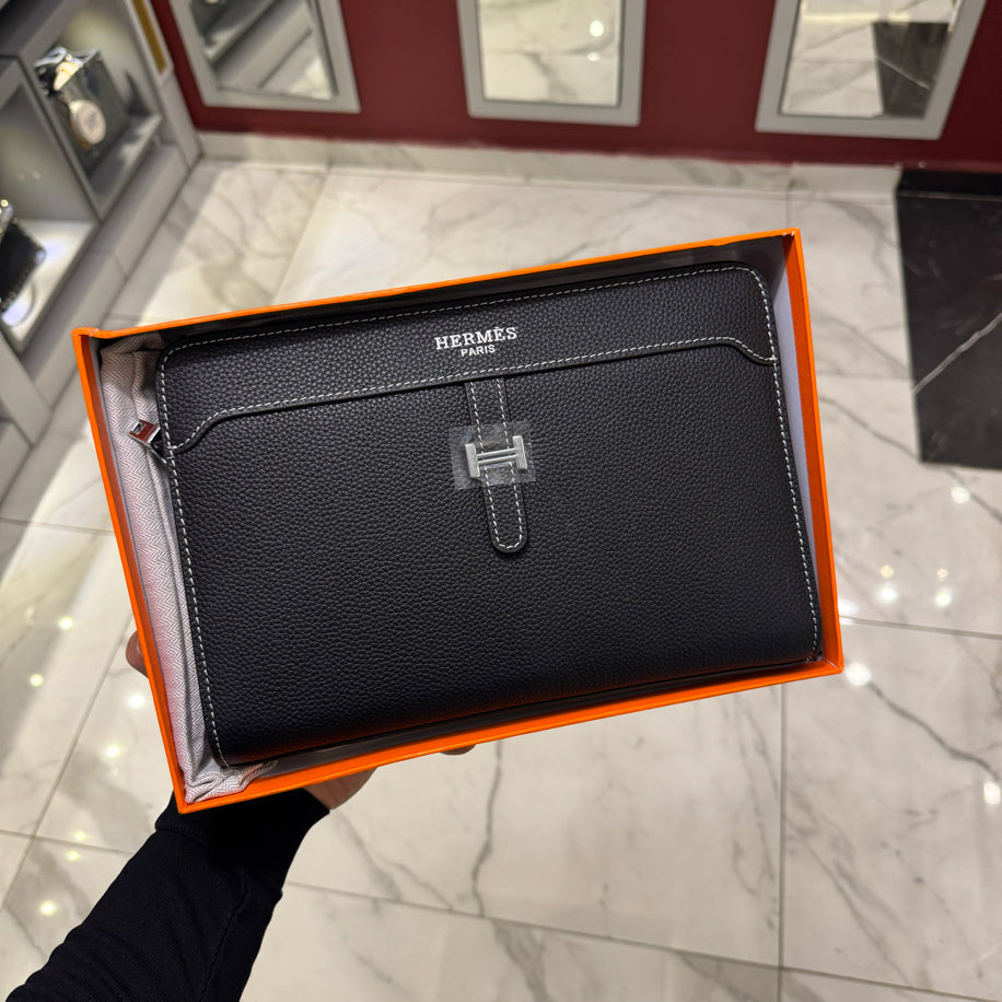Hermes Dokumatik Clutch Bag
