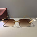 Cartier Unisex Gözlük ( Kahve Cam)
