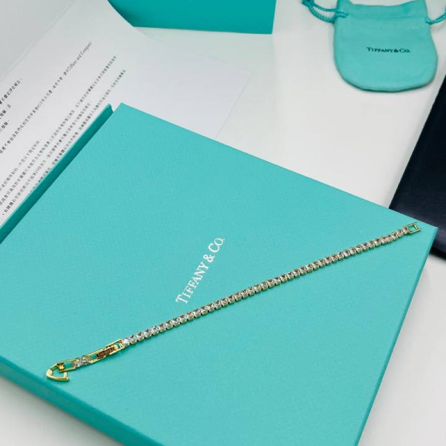 Tiffany Co Su Yolu Bileklik (Gold )