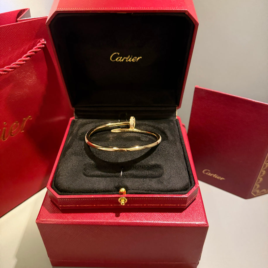 Cartier Unisex Bileklik (Rose) Full Taşlı